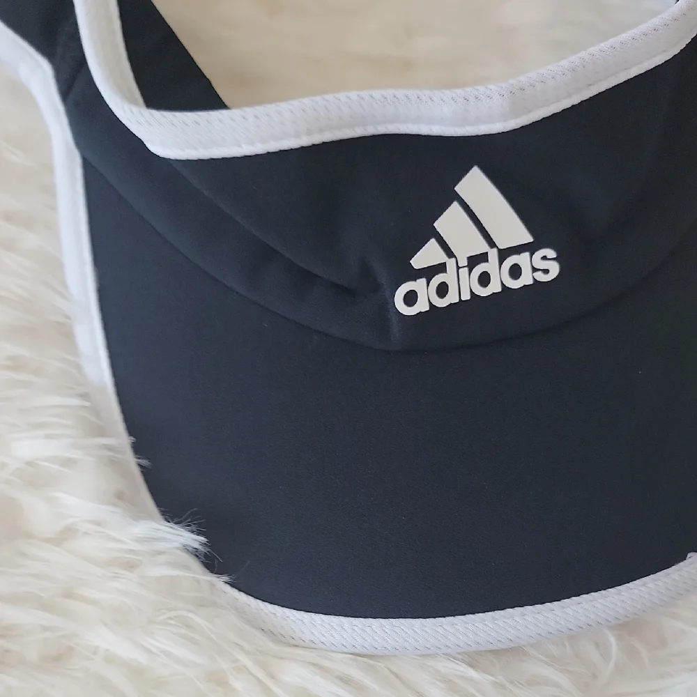Adidas Visor Black White Size OS Activewear